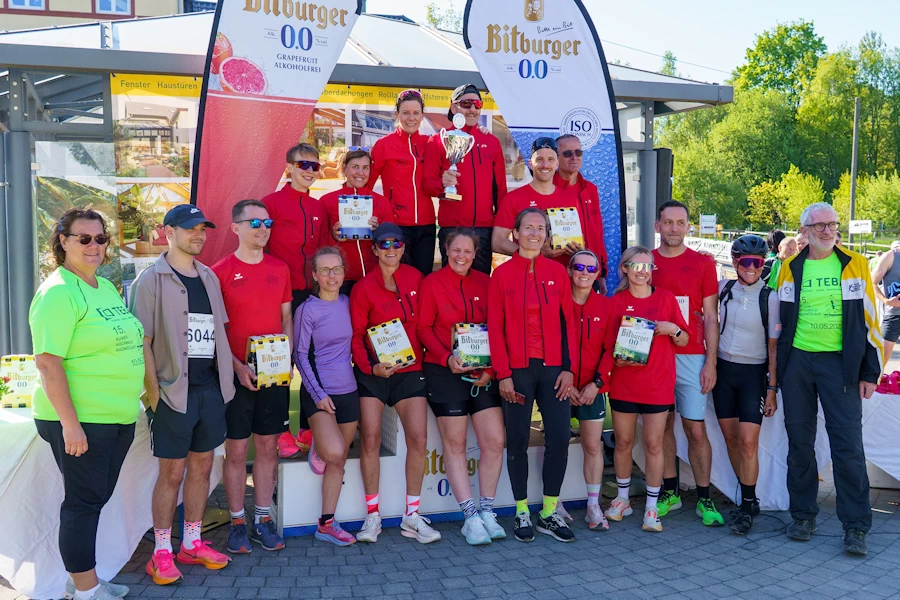 Groesstes Team Hermeskeil 3. Lauf zum 4 Regio Cup in Hermeskeil