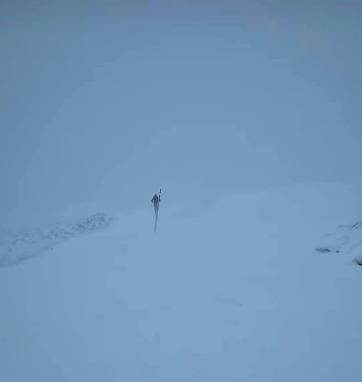 Hochkoenig Schnee Abbruch im Juni - Rheinland Pfalz Meisterschaften