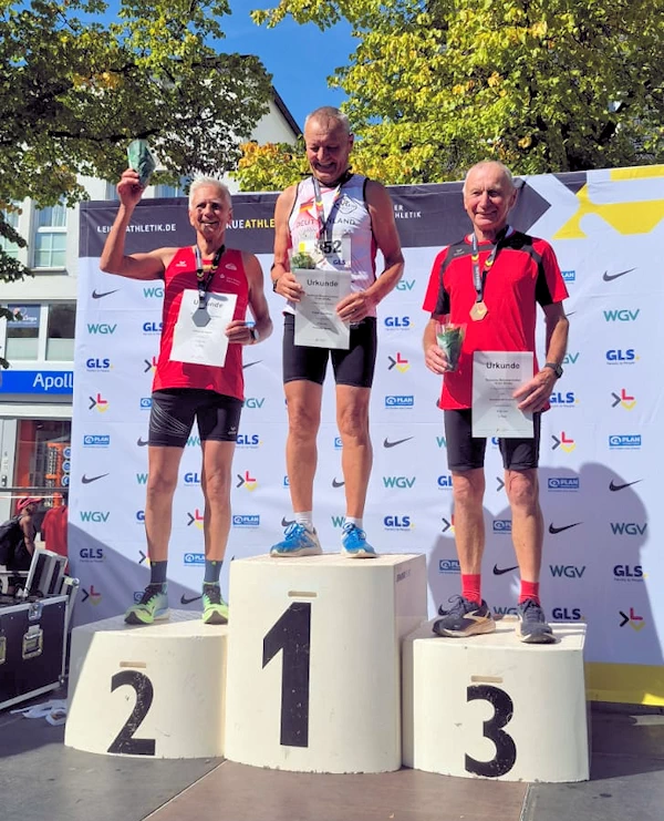 Siegburg Ferdi. 3. Platz 10 KM Deutsche Meisterschaften