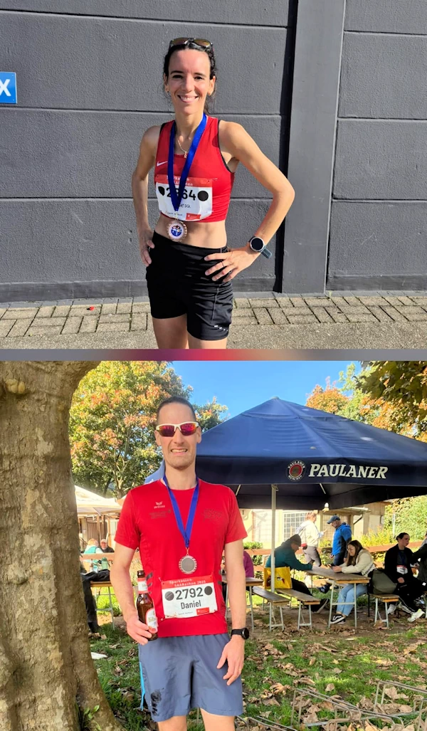 Teresa u. Daniel Saarathon HM 2. SAARathon Saarbrücken